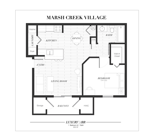 Floorplan - Marsh Creek Village