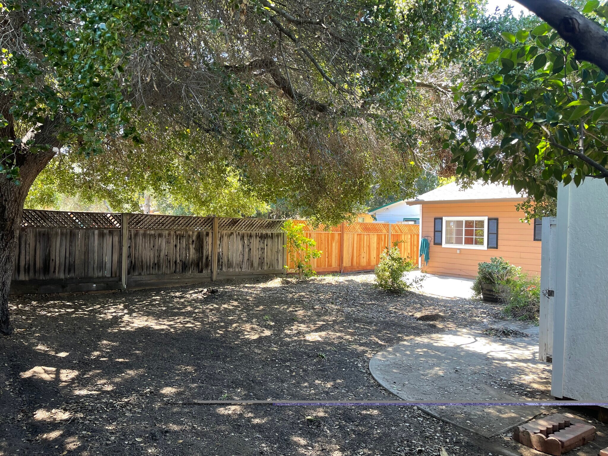 Backyard - 15040 Los Gatos Blvd
