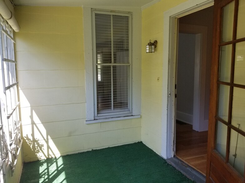 Side porch - 1056 Highland St