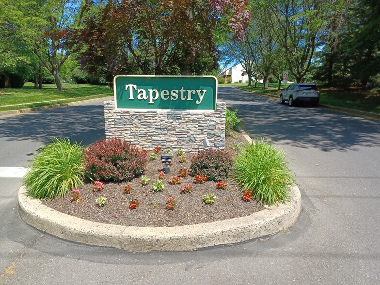 One of two entrances into the Tapestry development - 2208 Clark Ct