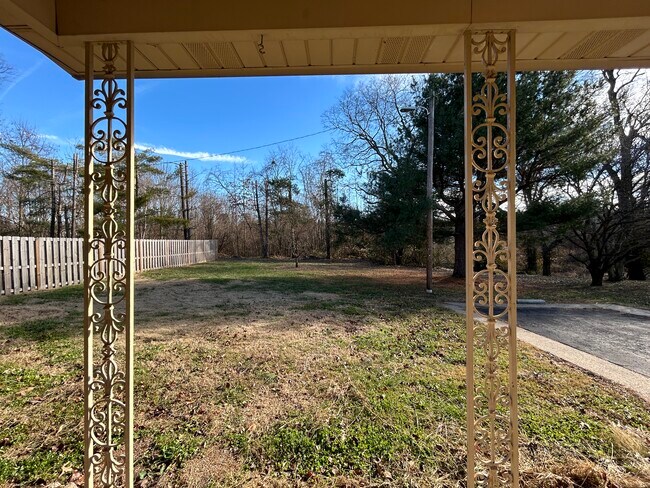 Back yard - 128 Lovers Ln