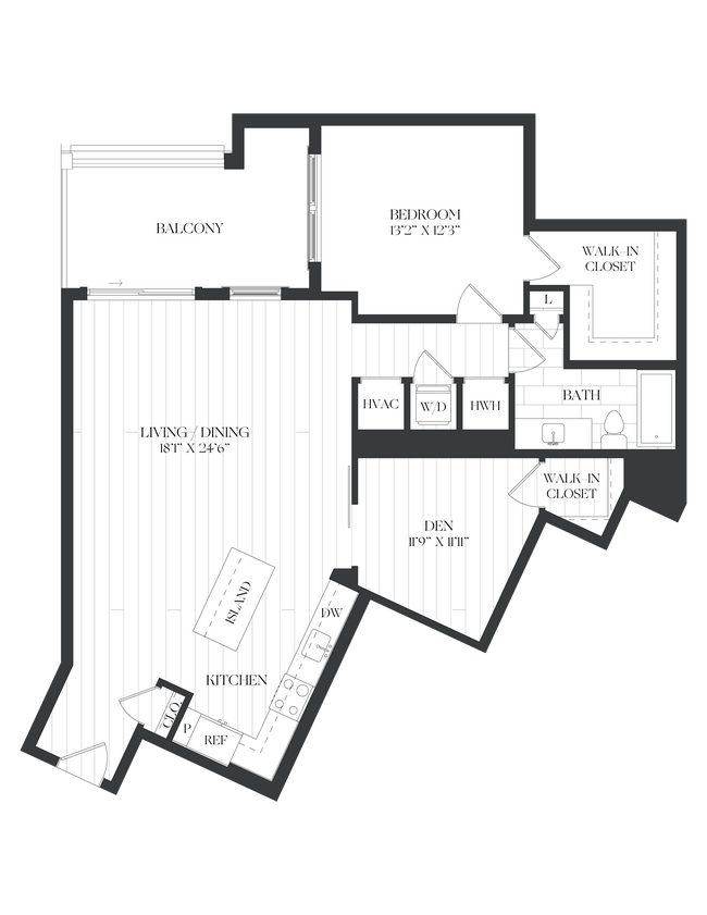 Floorplan - The Barrett at Chevy Chase Lake