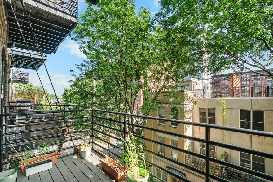 Private Balcony View 1 - 1525 S Michigan Ave