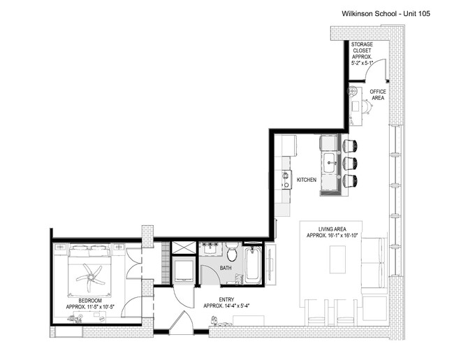 Floorplan - Wilkinson Lofts