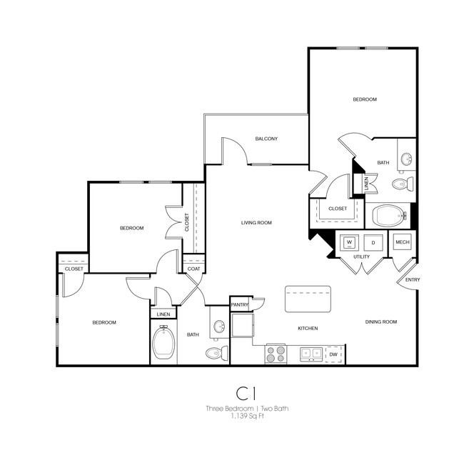 Floorplan - The Standard on the Creek