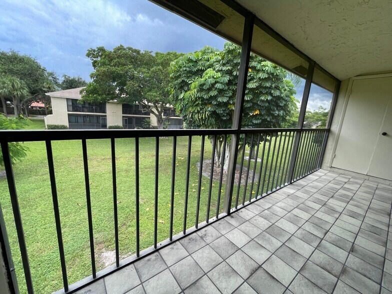 Large balcony w storage closet. - 3939 NE 5th Ave