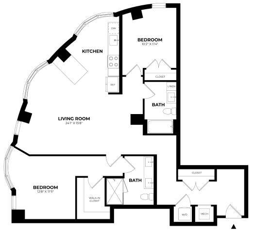 Floorplan - CityHouse Old Town