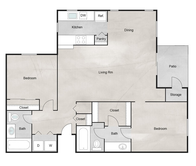 Floorplan - The Retreat at Steeplechase