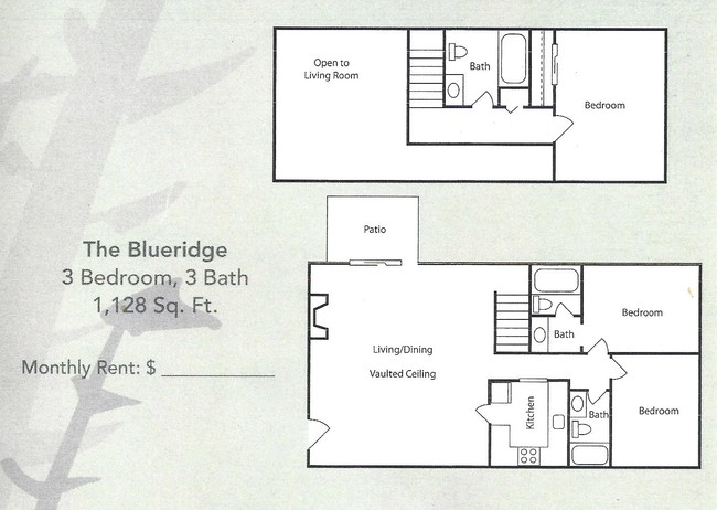 Floorplan - The Summit Apartments