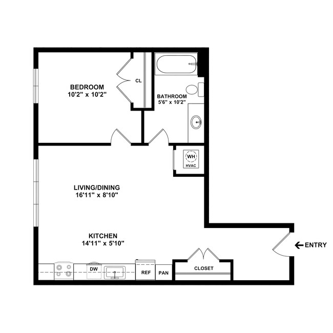 Fairfax - 1 Bed, 1 Bath - Unity Homes at Ballston