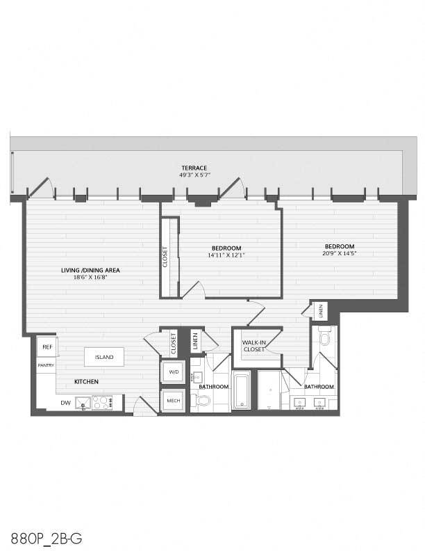 Floorplan - 880 P