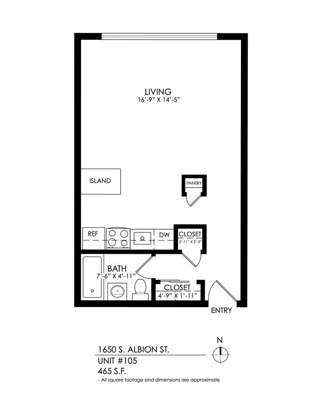 Floorplan - 1650 S Albion