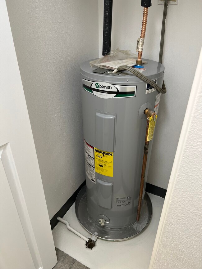 New water heater - 2575 S Syracuse Way
