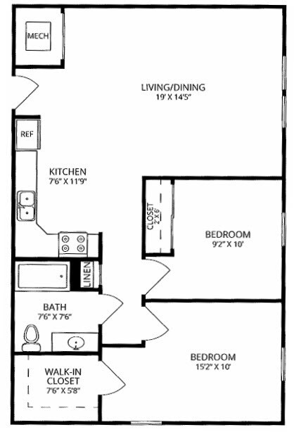 Floorplan - The LUXE Residences of Aurora
