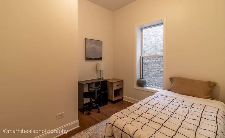 Bedroom 2- Full - 6355 S Maryland Ave
