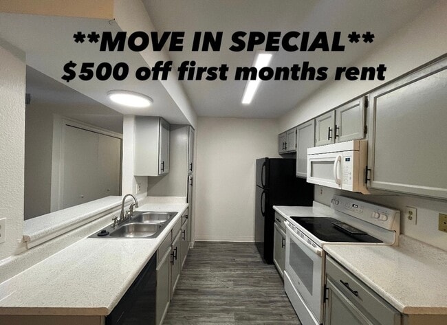 Building Photo - GORGEOUSLY REMODELED 2 bed 2 bath on 3rd floor with vaulted ceiling and skylight and in unit W/D!!