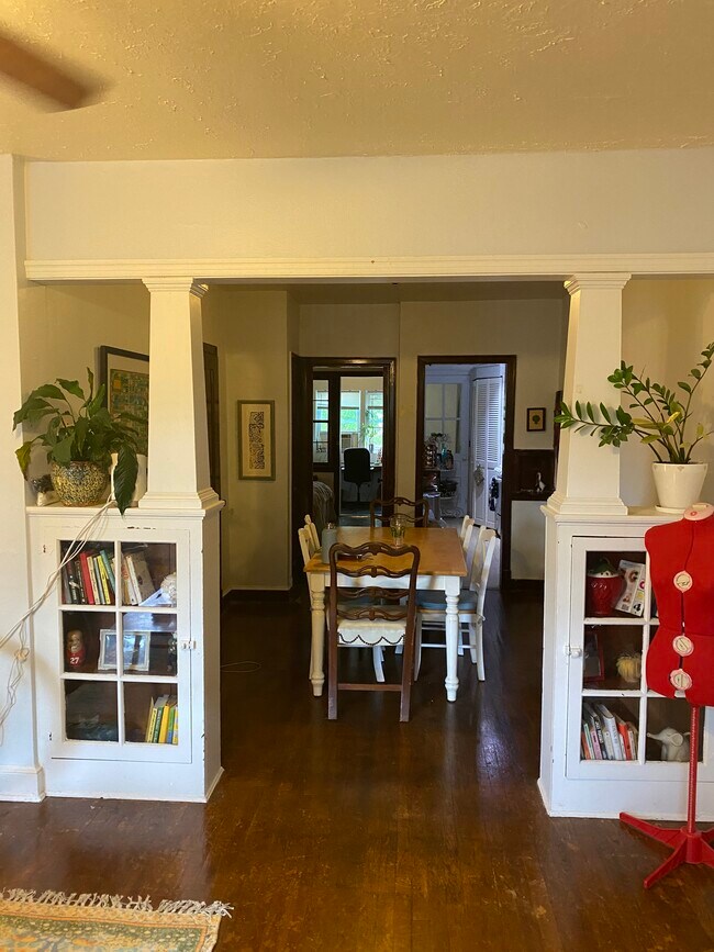 View from living room into dining room - 3914 9th St NE