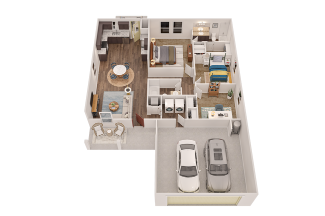 Floorplan - Hidden Creek Rental Homes*