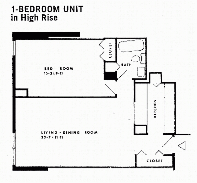 Floorplan - Kingsbury 's Twin Towers