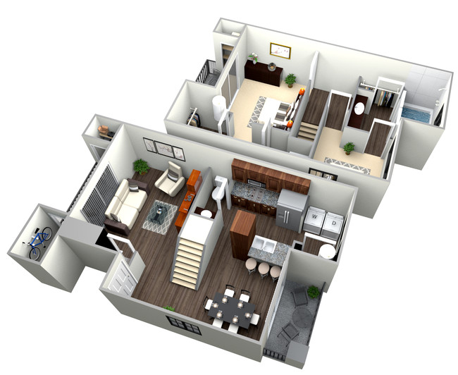 Floorplan - Park Greene Townhomes