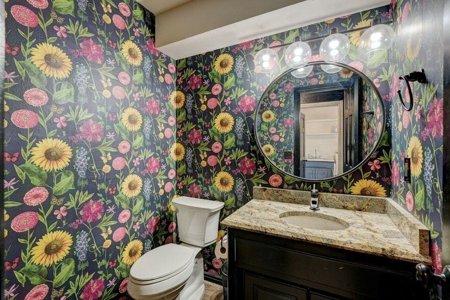 Half-Bath Connected to Kitchen/Dining - 1409 Folkstone
