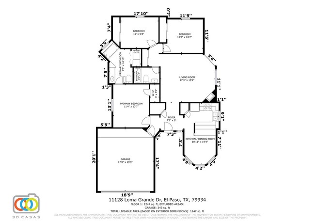 Building Photo - Charming 3 bedroom 2 bath home in Northeas...