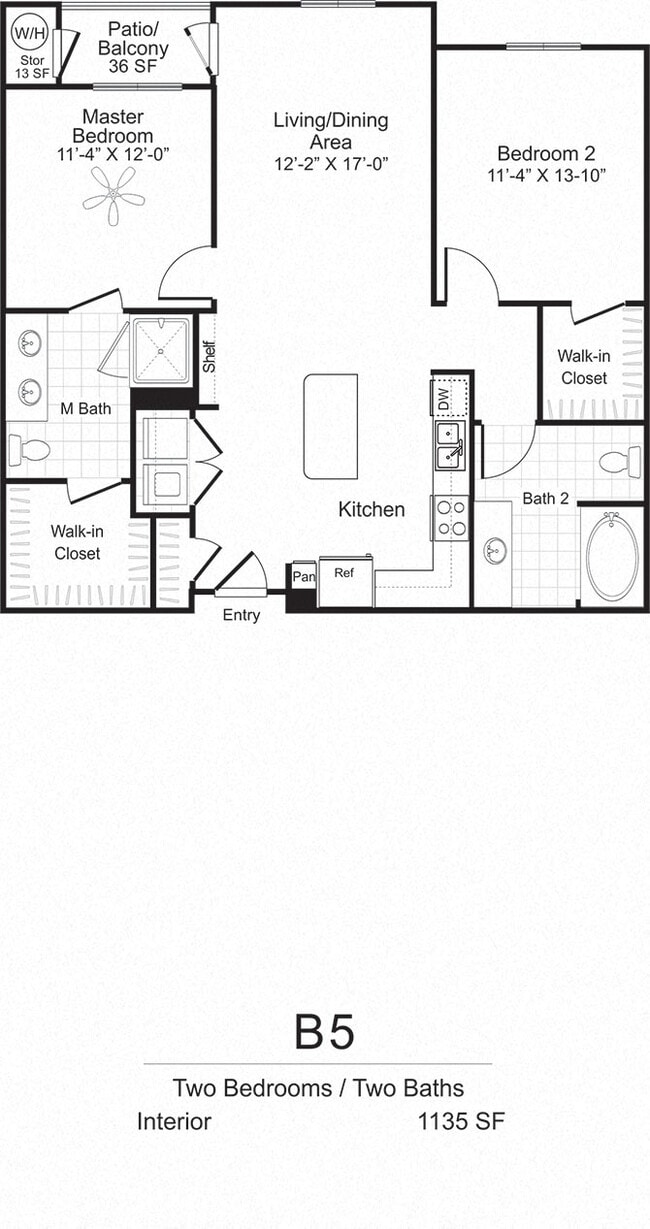 Floorplan - Windsor Mission Valley