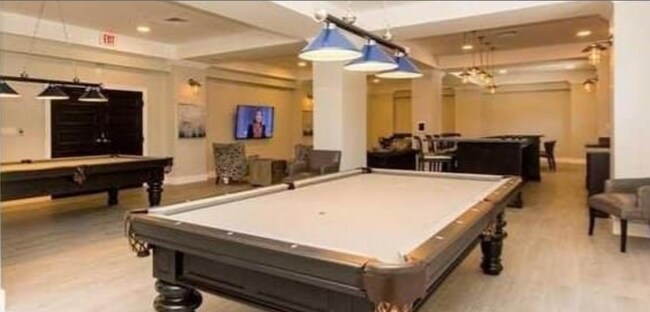 Pool Table in Rec & TV room - 2501 S Ocean Dr