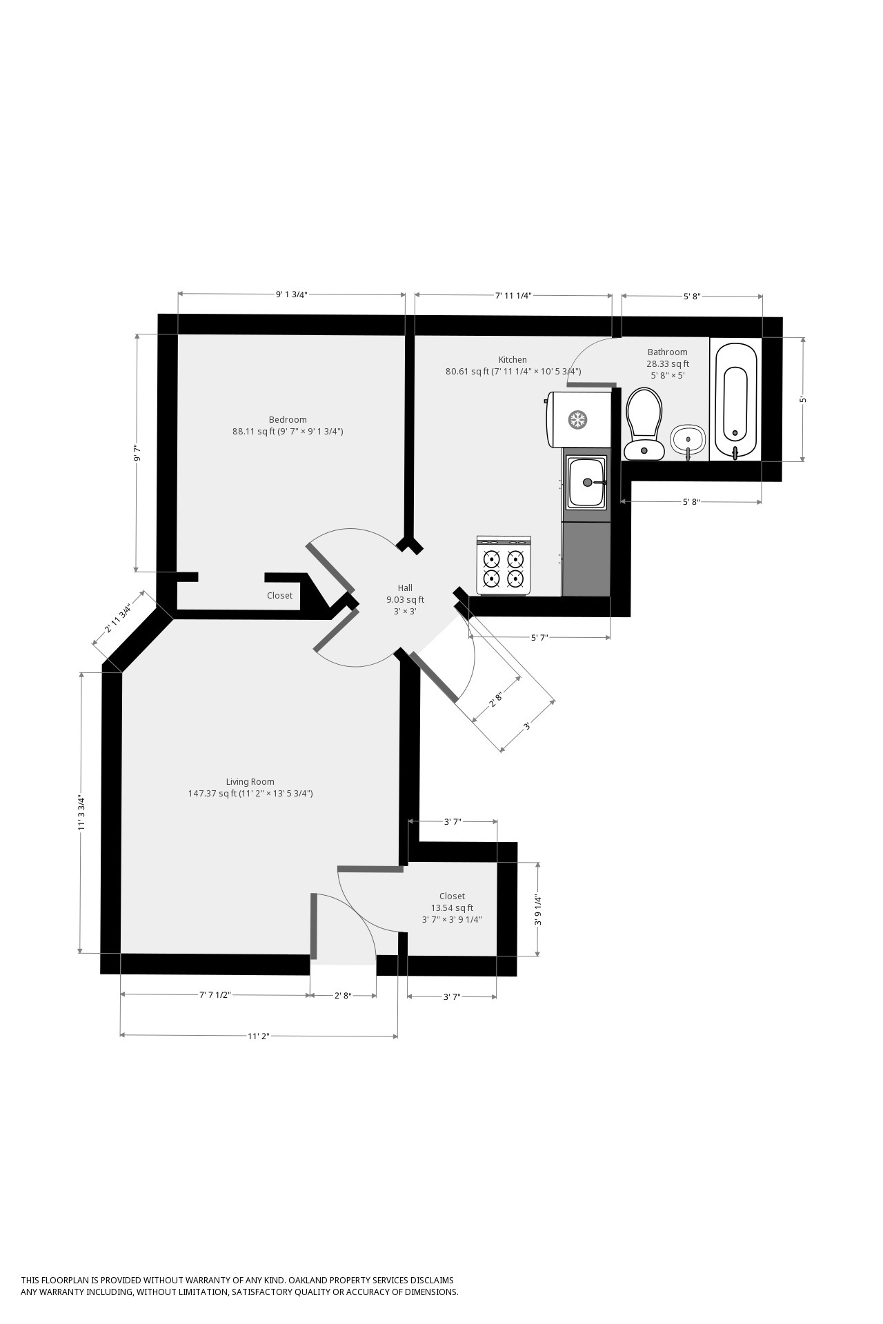 Floor Plan - 421 W Gilman St