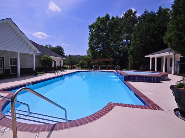 Swimming Pool with waterfall - Walden Pointe