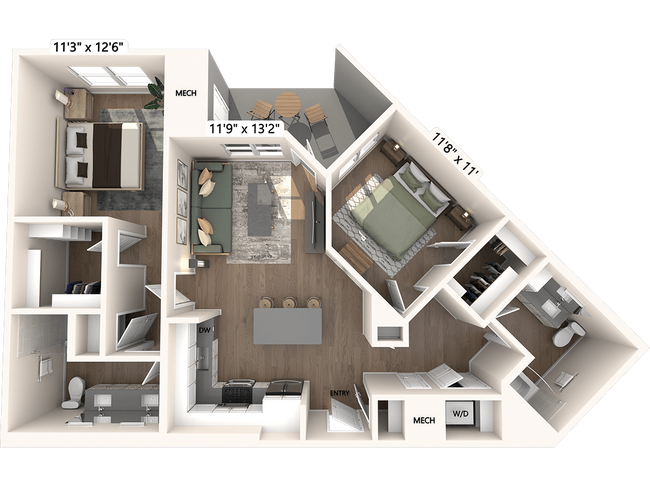 Floorplan - Avalon W Squared