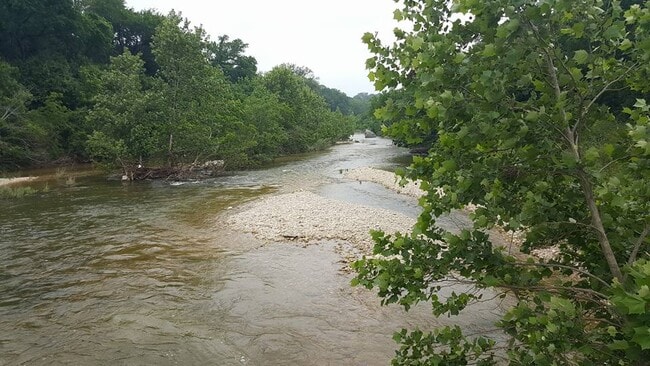 San Gabriel river behind property - 1002 Scenic Dr