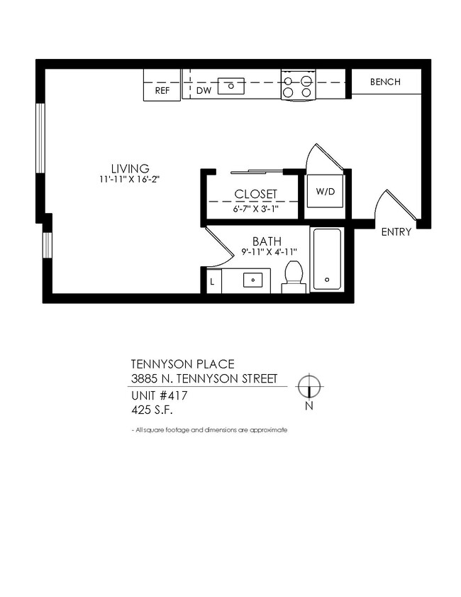 Floorplan - Tennyson Place