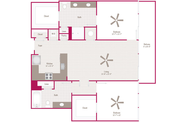 Floorplan - Sixty 11th