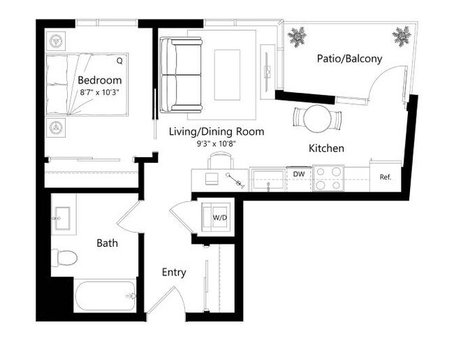 Floorplan - Lincoln/Broadway