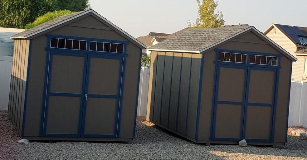 Private sheds for each Unit - 7976 W 2820 S