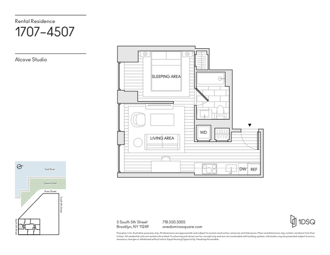 Floorplan - One Domino Square