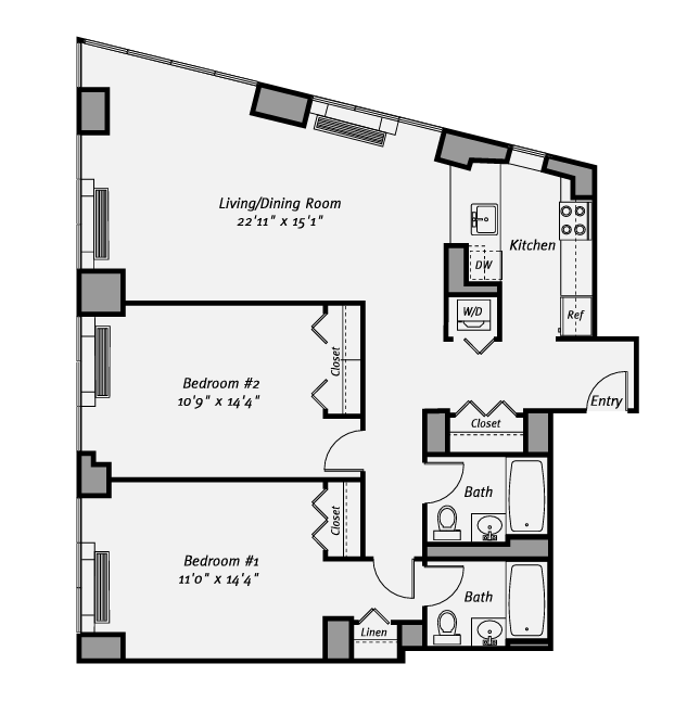 Floorplan - Avalon Bowery Place