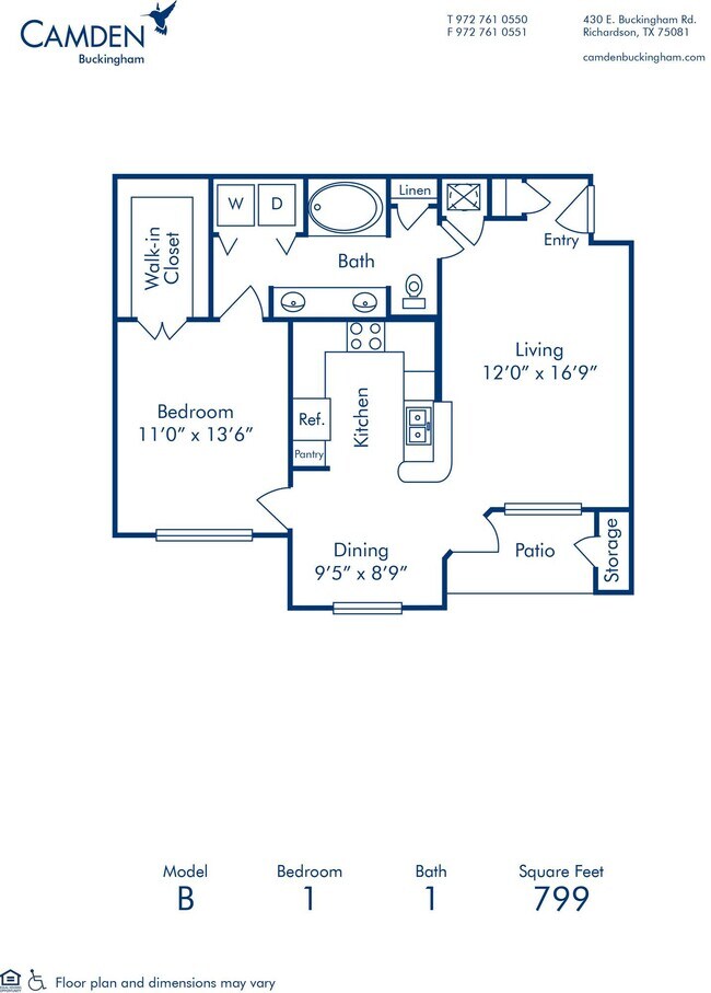 Floorplan - Camden Buckingham