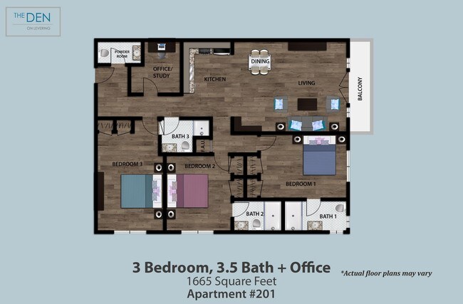 Floorplan - The Den On Levering