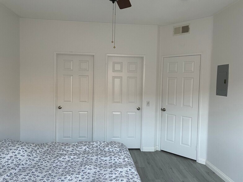 Master bedroom (Left to right - master bath, closet, door to hall) - 21832 S Vermont Ave