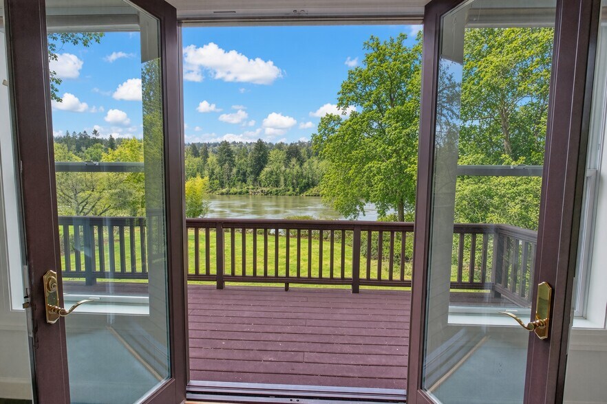 Primary French door view - 1645 SE Oak Shore Ln