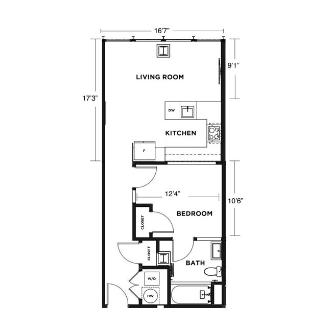 Floorplan - The Washington at Chatham