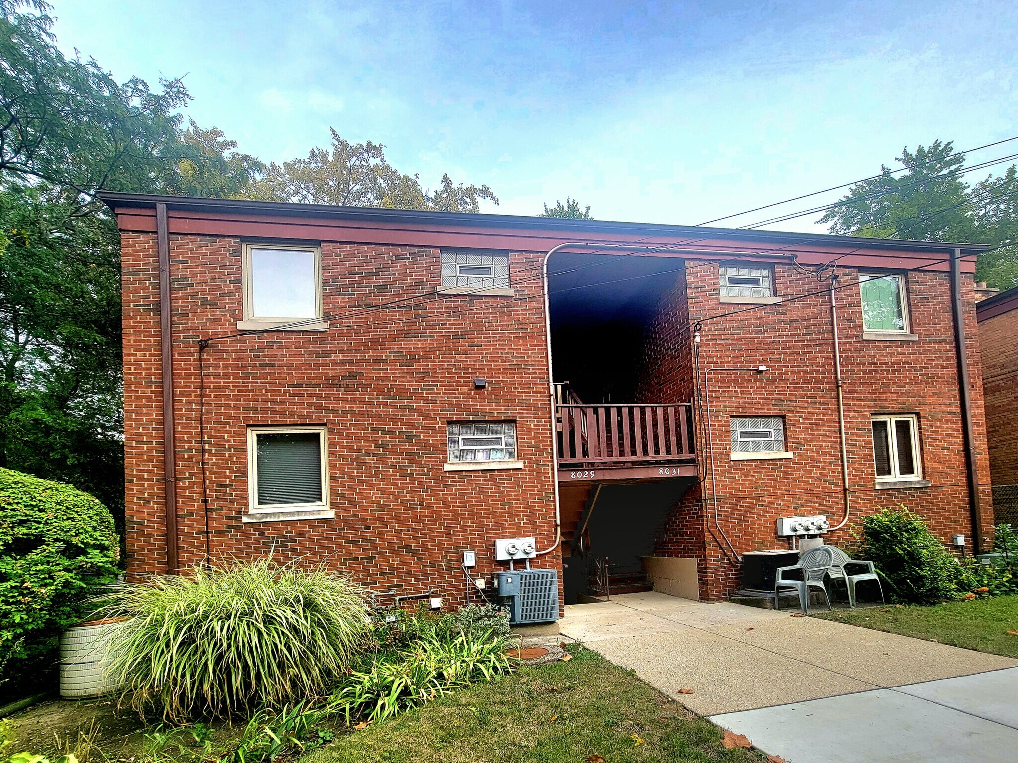 Building Exterior Back - 8029 Lake St
