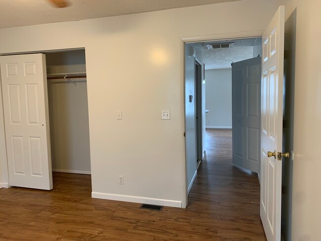 Bedroom Closet and Hallway - 225 Railroad St