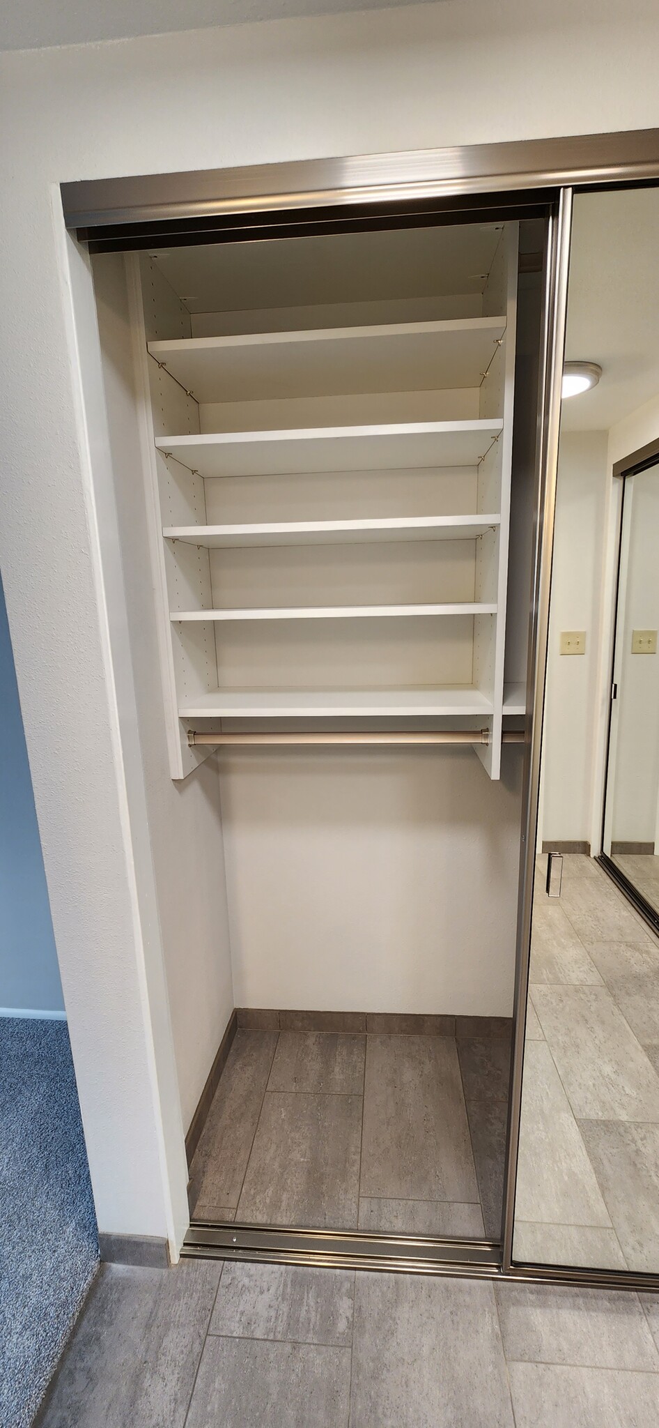 Master bathroom closet organizer - 1100 Opal St