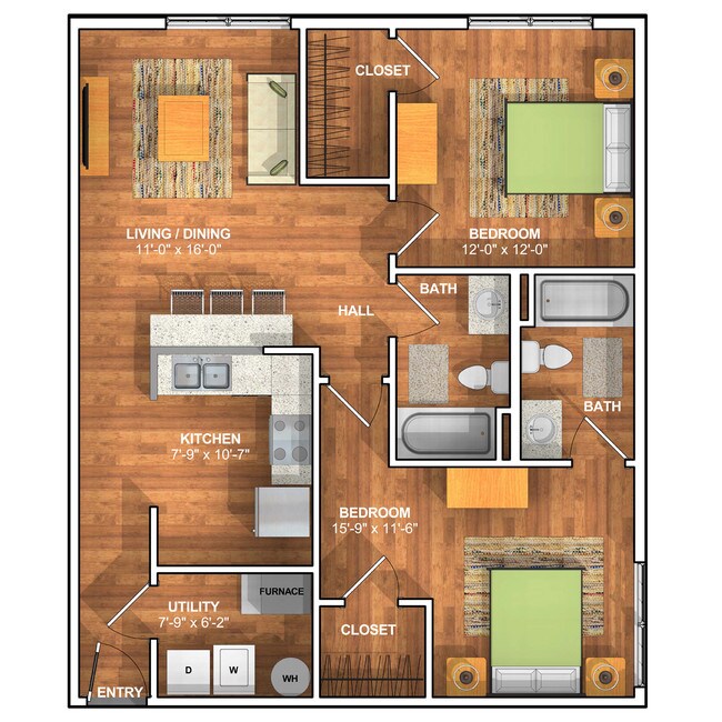 Floorplan - Village at Whitehall