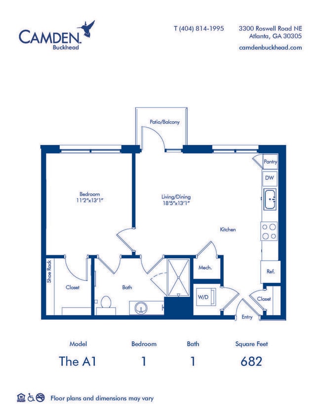Floorplan - Camden Buckhead
