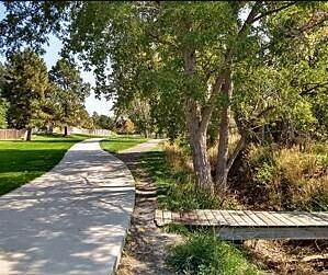 Walking trail in Denver Tech Center - 3680 S Beeler St