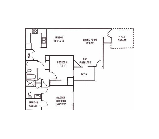 Floorplan - Ridgeview Highlands Apartments & Townhomes...